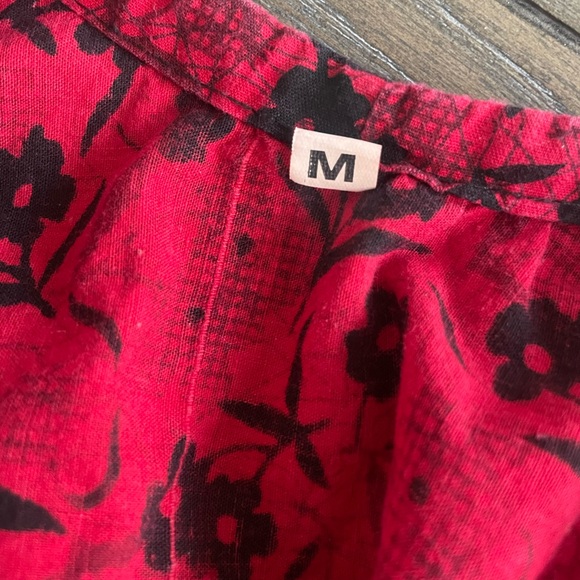 VTG 70’s Floral Folk Midi Dress - Picture 5 of 5